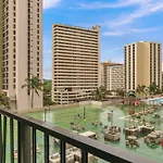 Waikiki Family Condo 1 Block From Beach With Full Kitchen, Pool, And Free Parking